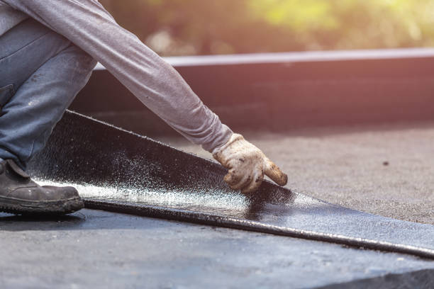 Professional Emergency Waterproofing technician working in Walworth, NY